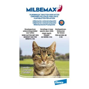 Milbemax grote kat 2 tabl