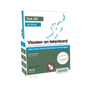 Tick Off Vlooien en tekenband tot 25kg