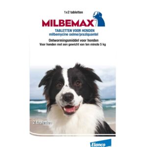 Milbemax hond groot 2tabl
