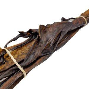 Hertenhuid gedroogd, natuurlijke snack voor de hond