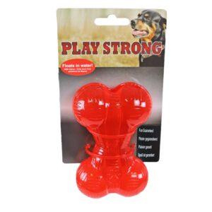 Play strong bot 11,5cm rood voor de hond