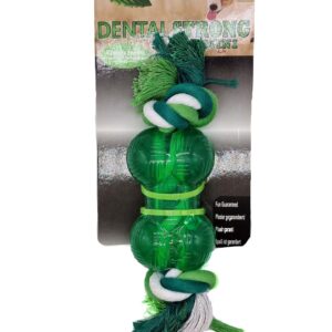 Play strong mini bot met floss 9cm groen