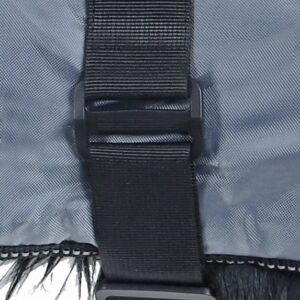 0220650 verstelbaar hondenjas basic waterproof grijs, Diverse maten