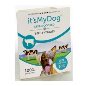 it's My Dog Steam Cooked Beef and Veggies
