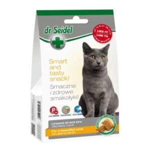 Dr Seidel snacks for cats - for a beautiful coat