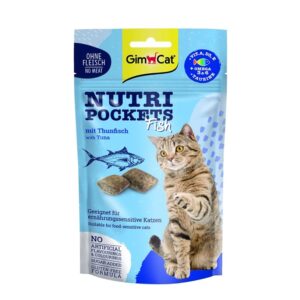 Gimcat Nutri pockets Fish Tonijn Kattensnack