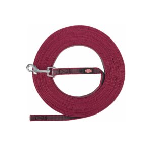 Sleeplijn met rubber bekleed, Sangria, 15 meter 15mm