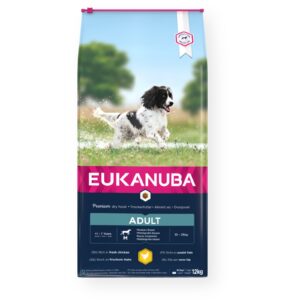 Eukanuba Adult Medium Kip 12kg