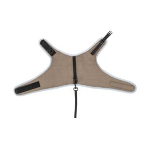 Kattentuig soft Taupe met riem