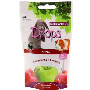 Esve drops appel , snacks voor knaagdieren