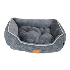 Kussen Divan linnenlook Grijs voor honden en katten