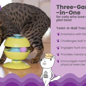 Catstages Twist a Ball kattenspeelgoed
