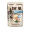 Shelma kabeljauw Shelma Pouch Fillets Cod/Spirulina natvoeding voor katten