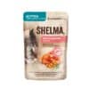 Shelma kitten zalm Shelma Pouch Fillets Kittens Salmon/Buckthorn Natvoeding voor kittens