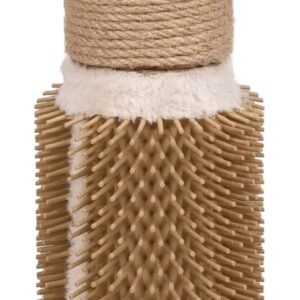 Krabpaal Ayla met jute krabtouw, massageoppervlak en ballenbaan voor actief en comfortabel kattenplezier