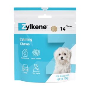 Zylkene Dog Anti Stress Kauwtablet helpt honden ontspannen bij stressvolle situaties met een natuurlijk ingrediënt, zonder slaperigheid