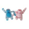 Hondenknuffel Harige Aap in roze of blauw, zacht pluche speelgoed voor uren speel- en knuffelplezier.