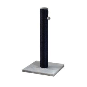Krabpaal Caty XXL grijs/zwart 95cm biedt stevige krabruimte, speelplezier en stijl voor katten van elk formaat.