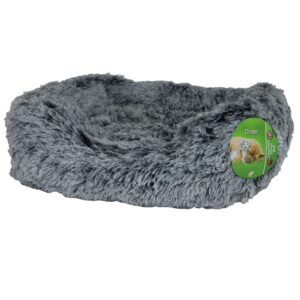 Divan Fluffy Arctic Grey 50x40cm biedt jouw hond luxe, warmte en comfort in een stijlvol grijs design.