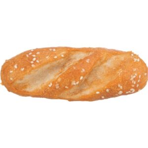Denta Fun Baguette met kip 13cm, glutenvrije kauwsnack van runderhuid en kip. Helpt tanden schoon te houden.