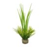 kunststofplant Oasis Baby, 18cm met verzwaarde grindbasis, decoratief en ideaal als schuilplaats voor diverse dieren.