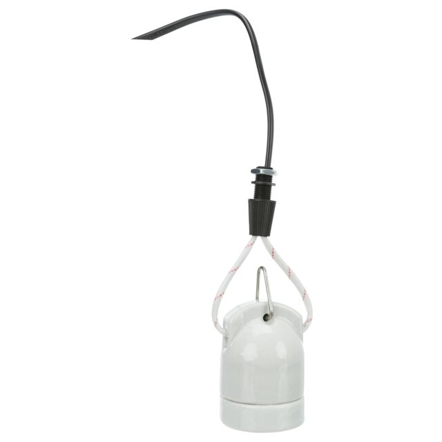 PHO PRO CLIP 76109 3 SALL AWK V1 Keramische Fitting Pro Socket hangend voor veilige, hittebestendige verlichting met kabel en schakelaar, eenvoudig op te hangen.