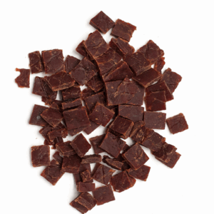 Struisvogel Filettrainers (100% struisvogel) zijn pure mono-eiwit hondentrainers, ideaal voor belonen en gevoelige honden.