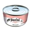 puresalmon 1920w Devini Pure Salmon 70 gram is graanvrij natvoer met 100% zalm, ideaal voor gevoelige katten.