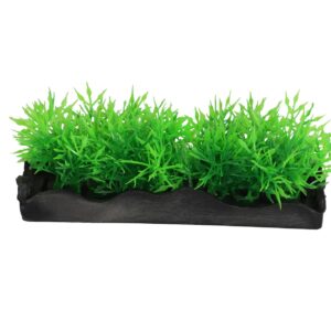 Kunstplant Coral Moss 12cm met fijne blaadjes voor aquarium, terrarium of paludarium. Onderhoudsvrij en natuurlijk ogend.