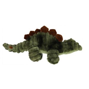 Hondenknuffel Stef de Stego Corduroy met Piep 65cm is een extra grote knuffel met pieper, knor en knisperende stekels.