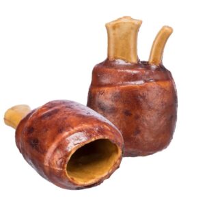 knokkel met kip rooksmaak is een stevige hondensnack met kip en rookaroma voor langdurig kauwplezier.