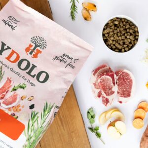 YDOLO Healthy and Pure Iberico is hypoallergeen semi-moist hondenvoer met 75% vers varkens vlees voor optimale gezondheid en smaak