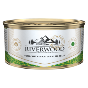 Riverwood Caviar Tuna with Mahi Mahi 85gr is natuurlijk natvoer met tonijn en goudmakreel voor kieskeurige katten.