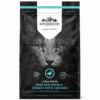 Riverwood Large Breed Eend & Kalkoen met Kip is graanvrije voeding speciaal voor grote kattenrassen met grotere brokken.