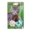 0215292 Kattenspeelgoed Pompom Ballen met Bel 3 stuks zijn zachte speelballen met belletje voor extra beweging en speelplezier.