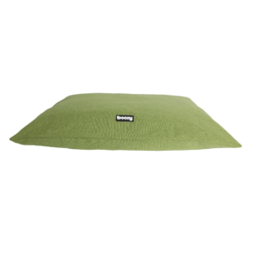 Ligkussen Sleepwell groen 100x70 cm is een zacht en comfortabel hondenkussen voor middelgrote en grote honden.