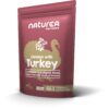 Naturea Chicken with Turkey 300gr is complete graanvrije natvoeding met kip en kalkoen, geschikt voor puppy’s en volwassen honden.