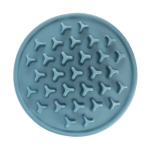 PHO PRO DET CLIP 25038 2 SALL AWK V1 Slow Feeding Voedermat Pillars helpt schrokken te voorkomen en stimuleert langzamer eten. Slipvast, zacht en Ø 35 cm.