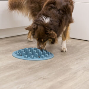 PHO PRO DOG 25038 2 SALL AWK V1 Slow Feeding Voedermat Pillars helpt schrokken te voorkomen en stimuleert langzamer eten. Slipvast, zacht en Ø 35 cm.