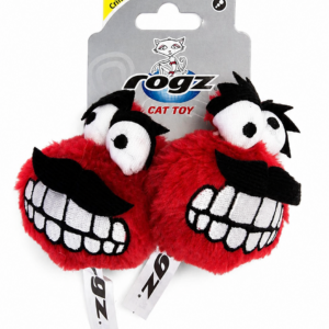 Rogz Comfort Cat Toy is een zachte set van 2 kattenspeeltjes met crinkle-geluid voor extra speelplezier en uitdaging.