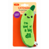 dd465dfa 90a6 4486 ad57 dfc42e1e31dd Catstages Crunchy Pickle Kicker is een grappig kattenspeeltje met 100% catnip en knispergeluid, ideaal om tegenaan te trappelen.