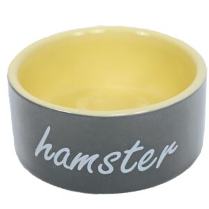 0203834 De Boon Hamster Eetbak Steen Ø 8 cm is een stevige en stabiele voerbak voor hamsters, verkrijgbaar in verschillende frisse kleuren.
