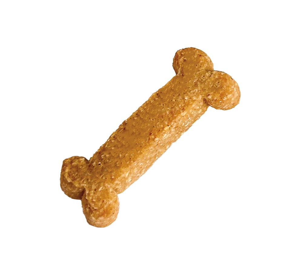 DoggyeBag Cuortenero Ossicini 150 gr zijn Italiaanse hondenkoekjes met gekookte ham, een zachte vulling en Low-Grain-receptuur.