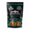 ChatGPT Image 1 sep 2026 18 15 08 Riverwood Grillmaster Konijn & Kalkoen 100g is een hypoallergene, graanvrije hondensnack met maar liefst 97% vlees.