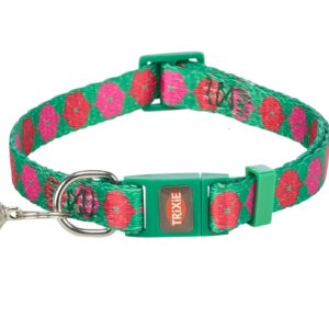 Kattenhalsband Flowerpower is een kattenhalsband met vrolijke design, verstelbaar van 19 tot 31 cm en in diverse kleuren.