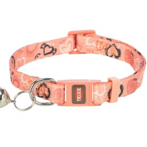 Kattenhalsband Flowerpower is een kattenhalsband met vrolijke design, verstelbaar van 19 tot 31 cm en in diverse kleuren.