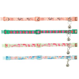 PHO PRO GROUP CLIP 41435 4 SALL AWK V1 Kattenhalsband Flowerpower is een kattenhalsband met vrolijke design, verstelbaar van 19 tot 31 cm en in diverse kleuren.