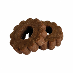 DoggyeBag Cuortenero Canestrelli 150 gr zijn gevulde hondenkoekjes met johannesbrood, Grana Padano-kaas en honing.