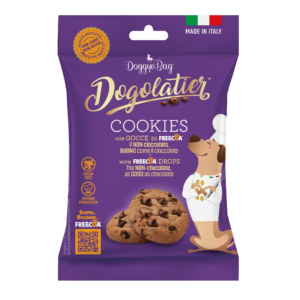 Doggyebag Cookies Dogolatier zijn cacaovrije hondensnacks met Freecoa voor een heerlijke chocoladebeleving, speciaal ontwikkeld voor honden.