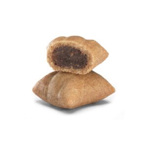 DoggyeBag DoggyeBreak Mini Varken met Bessen is een graanvrije gourmet hondensnack met zachte vulling van varken en bessen.